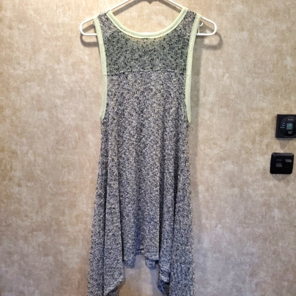 Free People Sheer Knit Tunic Tanktop - Picture 6 of 8